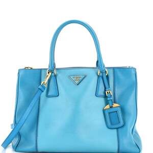 Prada Bicolor Double Zip Lux Tote #240960P10B